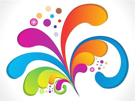 simsearch:400-04714373,k - colorful abstract background vector illustration Stock Photo - Budget Royalty-Free & Subscription, Code: 400-05256204
