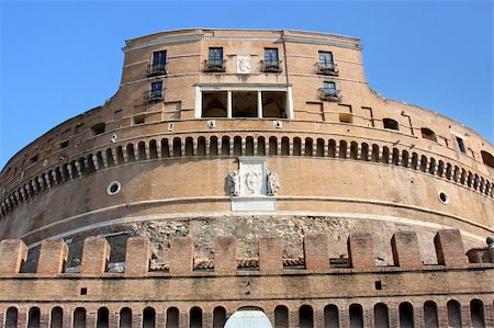 simsearch:400-05369313,k - details of Castel Sant' Angelo in Rome, Italy Stock Photo - Budget Royalty-Free & Subscription, Code: 400-05259489