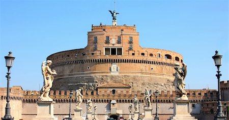simsearch:400-05369313,k - details of Castel Sant' Angelo in Rome, Italy Stock Photo - Budget Royalty-Free & Subscription, Code: 400-05259490