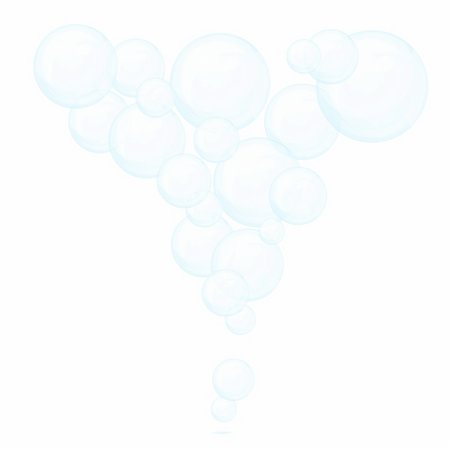 simsearch:400-05359029,k - Abstract water bubbles over blue. Eps10. Illustration for your design. Photographie de stock - Aubaine LD & Abonnement, Code: 400-05267848