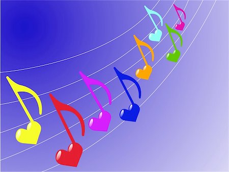simsearch:400-04563238,k - music background - vector Stock Photo - Budget Royalty-Free & Subscription, Code: 400-05268827