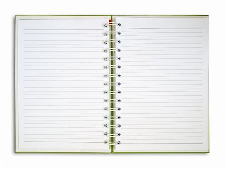 Blank NoteBook open two face Stock Photo - Budget Royalty-Free & Subscription, Code: 400-05269906