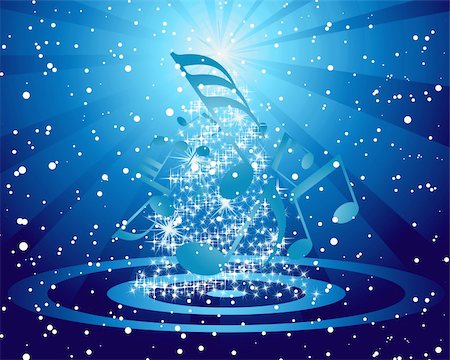 simsearch:400-05701670,k - Beautiful vector Christmas (New Year) background for design use Stock Photo - Budget Royalty-Free & Subscription, Code: 400-05260711