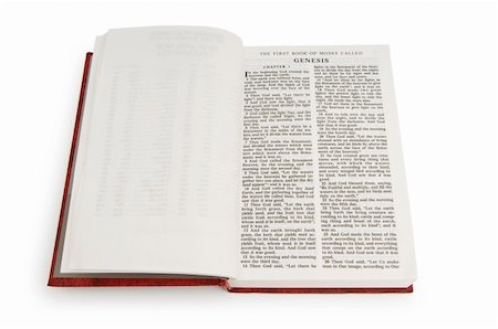 simsearch:400-05890930,k - Bible book isolated on the white background Stock Photo - Budget Royalty-Free & Subscription, Code: 400-05274495