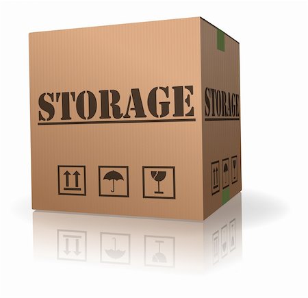 simsearch:400-05735817,k - storage cardboard box keep important thing safe Stock Photo - Budget Royalty-Free & Subscription, Code: 400-05275214