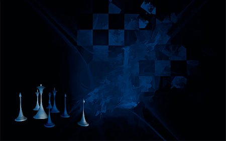 simsearch:400-07053830,k - Abstract Winter background from chess four seasons series Stock Photo - Budget Royalty-Free & Subscription, Code: 400-05275270