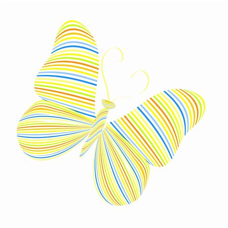 simsearch:400-05706564,k - The butterfly drawing a pattern design illustration Stock Photo - Budget Royalty-Free & Subscription, Code: 400-05277160