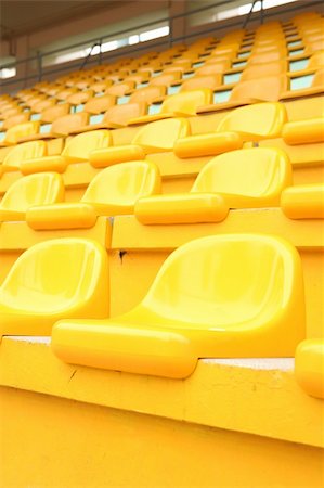 seats in stadium Stock Photo - Budget Royalty-Free & Subscription, Code: 400-05279369