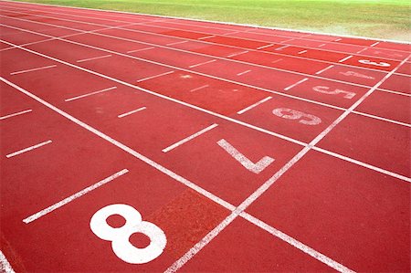 simsearch:400-04785051,k - lanes of running track Stock Photo - Budget Royalty-Free & Subscription, Code: 400-05279376