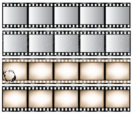 simsearch:400-05102933,k - Vector illustration.Film strip set. Stock Photo - Budget Royalty-Free & Subscription, Code: 400-05279828