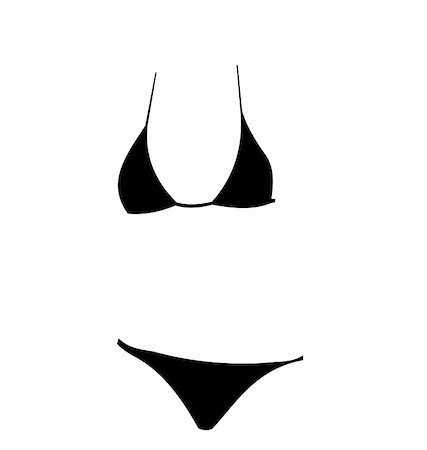 swimsuits not on people - Illustration of  swimming suit - vector Stock Photo - Budget Royalty-Free & Subscription, Code: 400-05271371