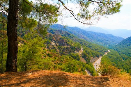 simsearch:400-04436530,k - Dalaman - Gocek over the mountain pass Stock Photo - Budget Royalty-Free & Subscription, Code: 400-05273464