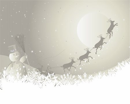 simsearch:400-05701670,k - Beautiful vector Christmas (New Year) background for design use Stock Photo - Budget Royalty-Free & Subscription, Code: 400-05284583