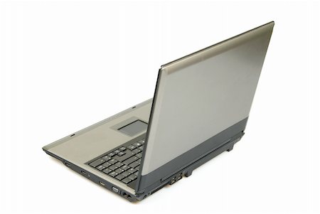 simsearch:400-04125018,k - professional laptop isolated on white background Stock Photo - Budget Royalty-Free & Subscription, Code: 400-05285445