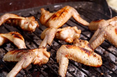 simsearch:400-04587885,k - fresh grill bbq chicken lap Stock Photo - Budget Royalty-Free & Subscription, Code: 400-05286473
