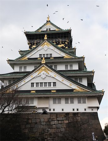 simsearch:400-06640469,k - Hiroshima Castle,the famous temple of  Japan Stock Photo - Budget Royalty-Free & Subscription, Code: 400-05286917