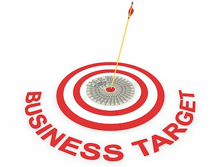simsearch:400-04268399,k - Business Target Stock Photo - Budget Royalty-Free & Subscription, Code: 400-05287031