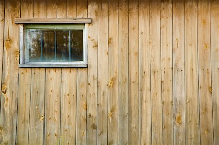 wall of the old boards with a window Stock Photo - Budget Royalty-Free & Subscription, Code: 400-05288408