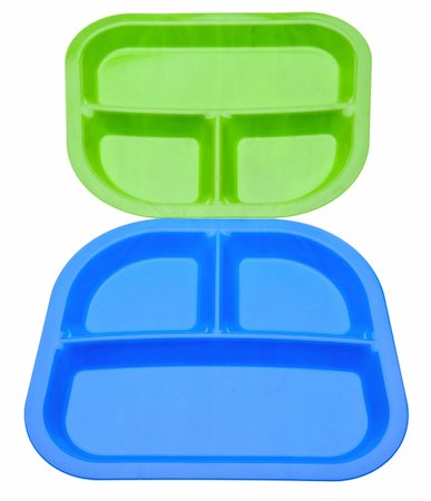 school lunch tray - School Lunch Themed Image.  Pair of Lunch Trays. Stock Photo - Budget Royalty-Free & Subscription, Code: 400-05281076