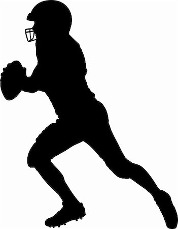 simsearch:400-05387122,k - american football player holding the ball Stock Photo - Budget Royalty-Free & Subscription, Code: 400-05295457