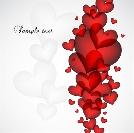 simsearch:400-07464468,k - Valentine's Day card eps 10. Vector illustration Stock Photo - Budget Royalty-Free & Subscription, Code: 400-05296379