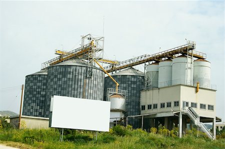 Grain elevator in Cyprus. Stock Photo - Budget Royalty-Free & Subscription, Code: 400-05298904