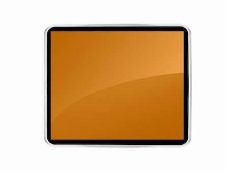 simsearch:400-04125018,k - A computer tablet isolated against a white background Stock Photo - Budget Royalty-Free & Subscription, Code: 400-05290584
