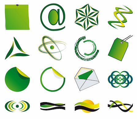 Set of symbols for the business. Vector illustration. Vector art in Adobe illustrator EPS format, compressed in a zip file. The different graphics are all on separate layers so they can easily be moved or edited individually. The document can be scaled to any size without loss of quality. Stock Photo - Budget Royalty-Free & Subscription, Code: 400-05291471