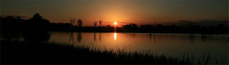 simsearch:400-05900108,k - Yellow Water Sunset - Kakadu National Park, Australia Stock Photo - Budget Royalty-Free & Subscription, Code: 400-05292764