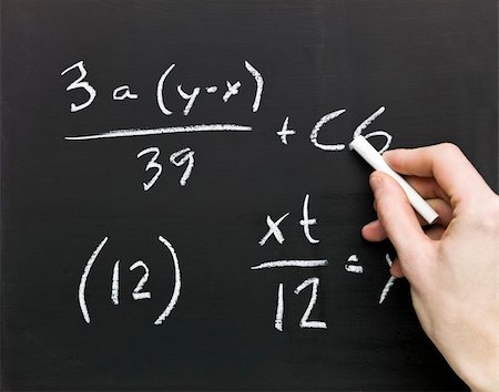 simsearch:625-01250891,k - Close up of Mathematics on a blackboard Stock Photo - Budget Royalty-Free & Subscription, Code: 400-05293291