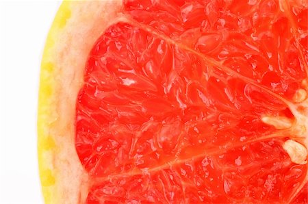 simsearch:400-06513460,k - close-up of half grapefruit Stock Photo - Budget Royalty-Free & Subscription, Code: 400-05304515