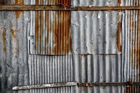 Rusty metal texture with old zinc wall. Stock Photo - Budget Royalty-Free & Subscription, Code: 400-05308139