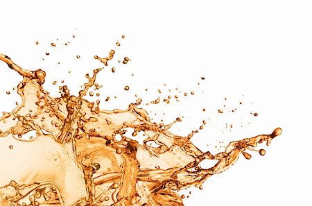 coca splash over white background Stock Photo - Budget Royalty-Free & Subscription, Code: 400-05316648