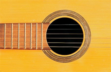 Detail of the acoustic guitar Stock Photo - Budget Royalty-Free & Subscription, Code: 400-05310361