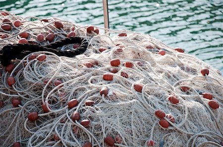 simsearch:400-05254289,k - Fishing net and black rope - detail Stock Photo - Budget Royalty-Free & Subscription, Code: 400-05312083