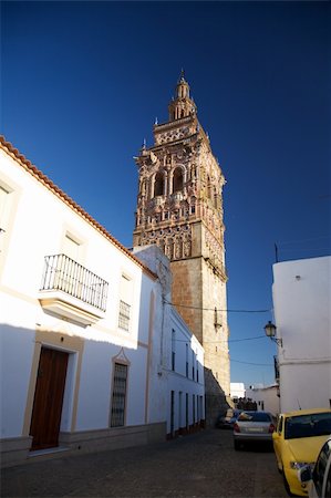 Jerez de los Caballeros city at Badajoz Extremadura in Spain Stock Photo - Budget Royalty-Free & Subscription, Code: 400-05312096