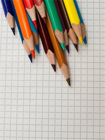 simsearch:400-04046903,k - Colored pencils Stock Photo - Budget Royalty-Free & Subscription, Code: 400-05312189