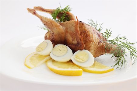 simsearch:400-07418409,k - baked quail with the lemon and the eggs Stock Photo - Budget Royalty-Free & Subscription, Code: 400-05327271