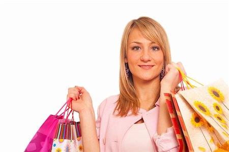 simsearch:400-04904785,k - Beautiful Girl with Shopping Bags Stock Photo - Budget Royalty-Free & Subscription, Code: 400-05321841
