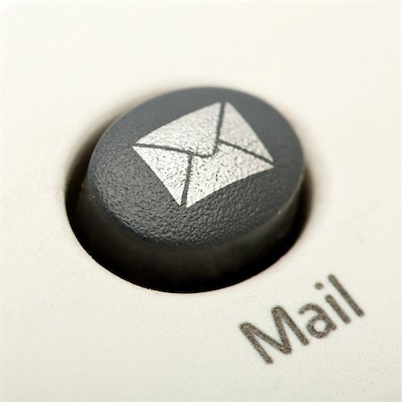 simsearch:400-04350023,k - You got mail. Extreme macro shot of the keyboard button mail Stock Photo - Budget Royalty-Free & Subscription, Code: 400-05336730