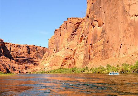 simsearch:845-03463702,k - A group of rafters on the Colorado River Stock Photo - Budget Royalty-Free & Subscription, Code: 400-05339231