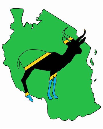 Tanzania antelope Stock Photo - Budget Royalty-Free & Subscription, Code: 400-05332228