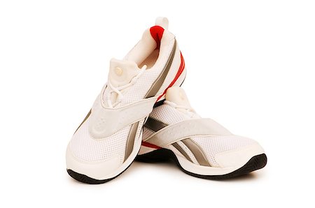 simsearch:400-07922607,k - Sporty shoe isolated on the white background Stock Photo - Budget Royalty-Free & Subscription, Code: 400-05345804