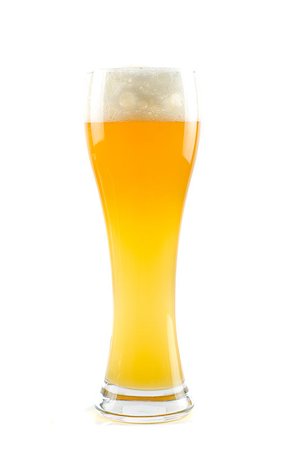 simsearch:400-04083275,k - Glass of beer isolated on a white background Stock Photo - Budget Royalty-Free & Subscription, Code: 400-05340513