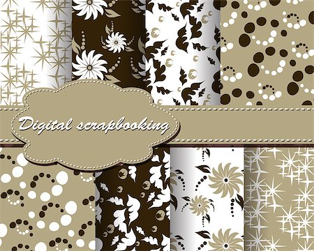 simsearch:400-05343538,k - set of vector paper for scrapbook Stock Photo - Budget Royalty-Free & Subscription, Code: 400-05343541