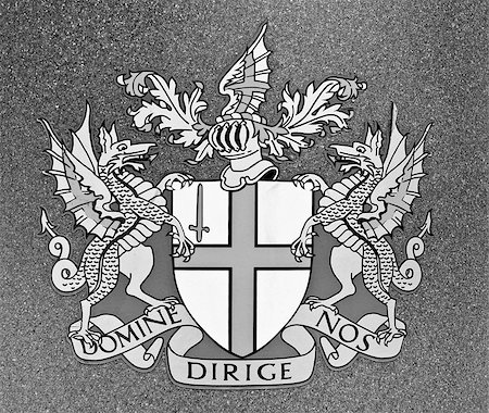 drake - Coat of arms flag of the City of London, UK Stock Photo - Budget Royalty-Free & Subscription, Code: 400-05343833