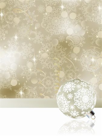 simsearch:400-07103223,k - Elegant Christmas Background. EPS 8 vector file included Stock Photo - Budget Royalty-Free & Subscription, Code: 400-05356537