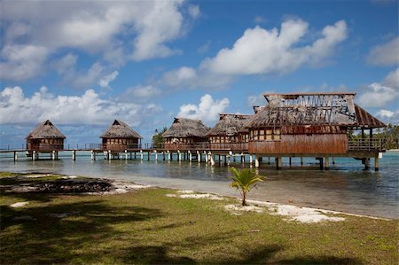 In the lagoon of Huahine, French Polynesia. Stock Photo - Budget Royalty-Free & Subscription, Code: 400-05359361