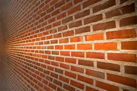 Close up of brick wall ending in infinity Stock Photo - Budget Royalty-Free & Subscription, Code: 400-05359750