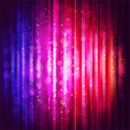 Abstract glowing background with sparks. Vector illustration. Stock Photo - Budget Royalty-Free & Subscription, Code: 400-05353108